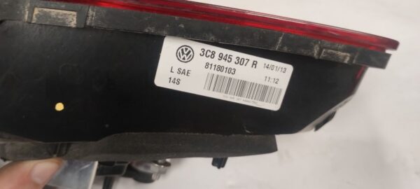 Ліхтар внутрішній кришка багажника лівий VW CC 13-17 рест (3С8 945 307 R) - Зображення 3